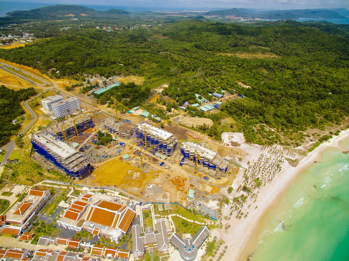 Flycam dự án Premier Residences Phu Quoc Emerald Bay
