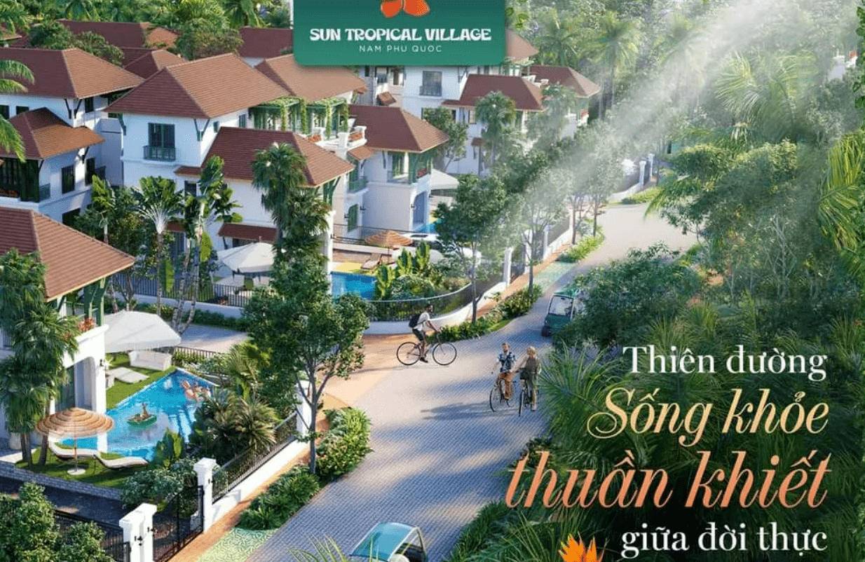 Biệt thự làng nhiệt đới Sun Tropical Village