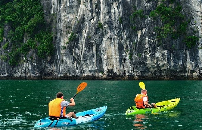 Chèo thuyền Kayak Chèo thuyền Kayak