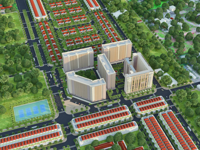 Gía nhà chung cư Hà Nội giảm mạnh