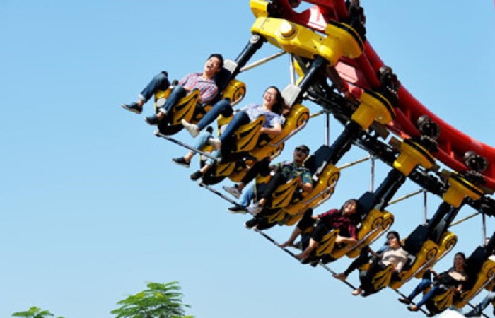 Nhiều trò chơi mạo hiểm thu hút khách du lịch Nhiều trò chơi mạo hiểm thu hút khách du lịch