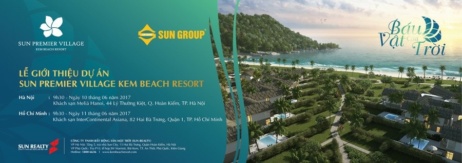 Sự kiện mở bán Sun Premier Village Kem Beach Resort ngày 10/6 - 11/6