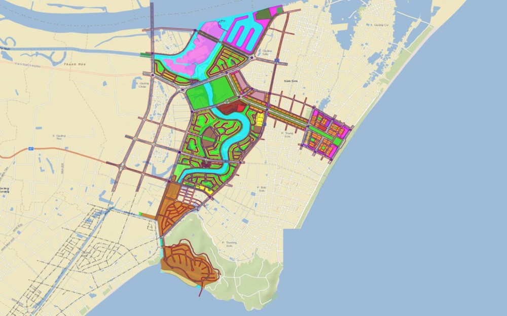 Quy Hoach Ban Do Sun Group Sam Son