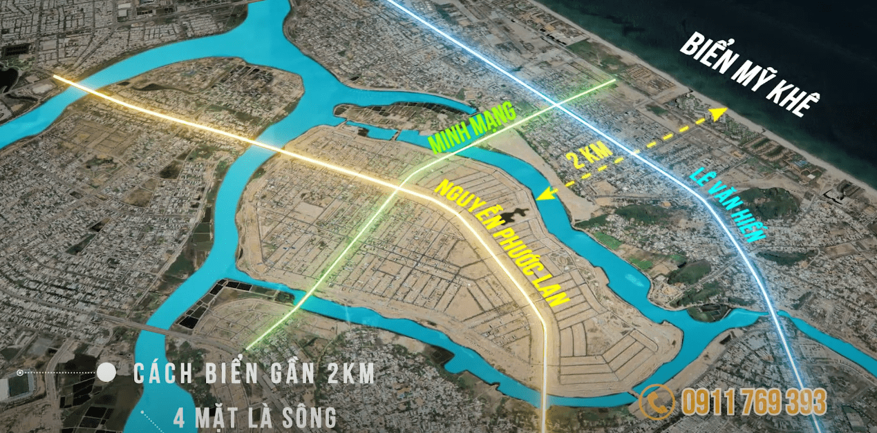 Kết nối giao thông thuận tiện của Nam Hòa Xuân Đà Nẵng