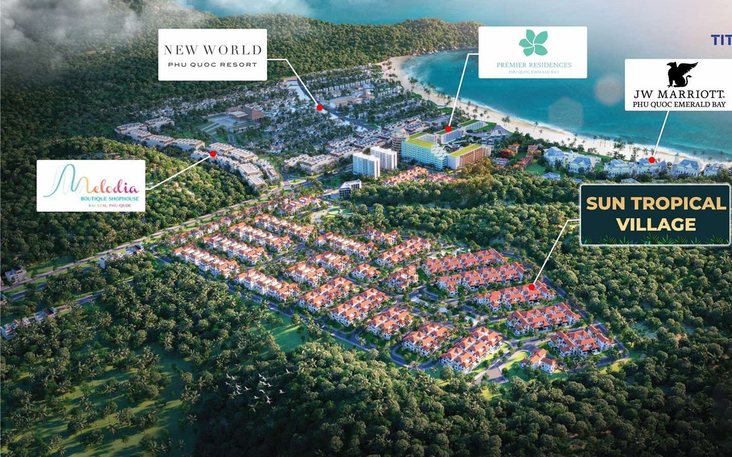 Biệt thự Sun Tropical Village Phú Quốc