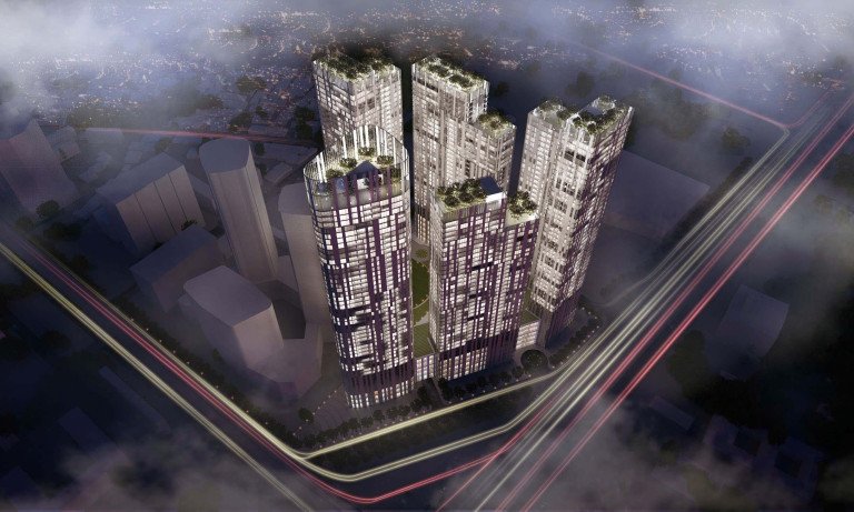 Sun Group Hà Nội - CTX Cầu Giấy phối cảnh