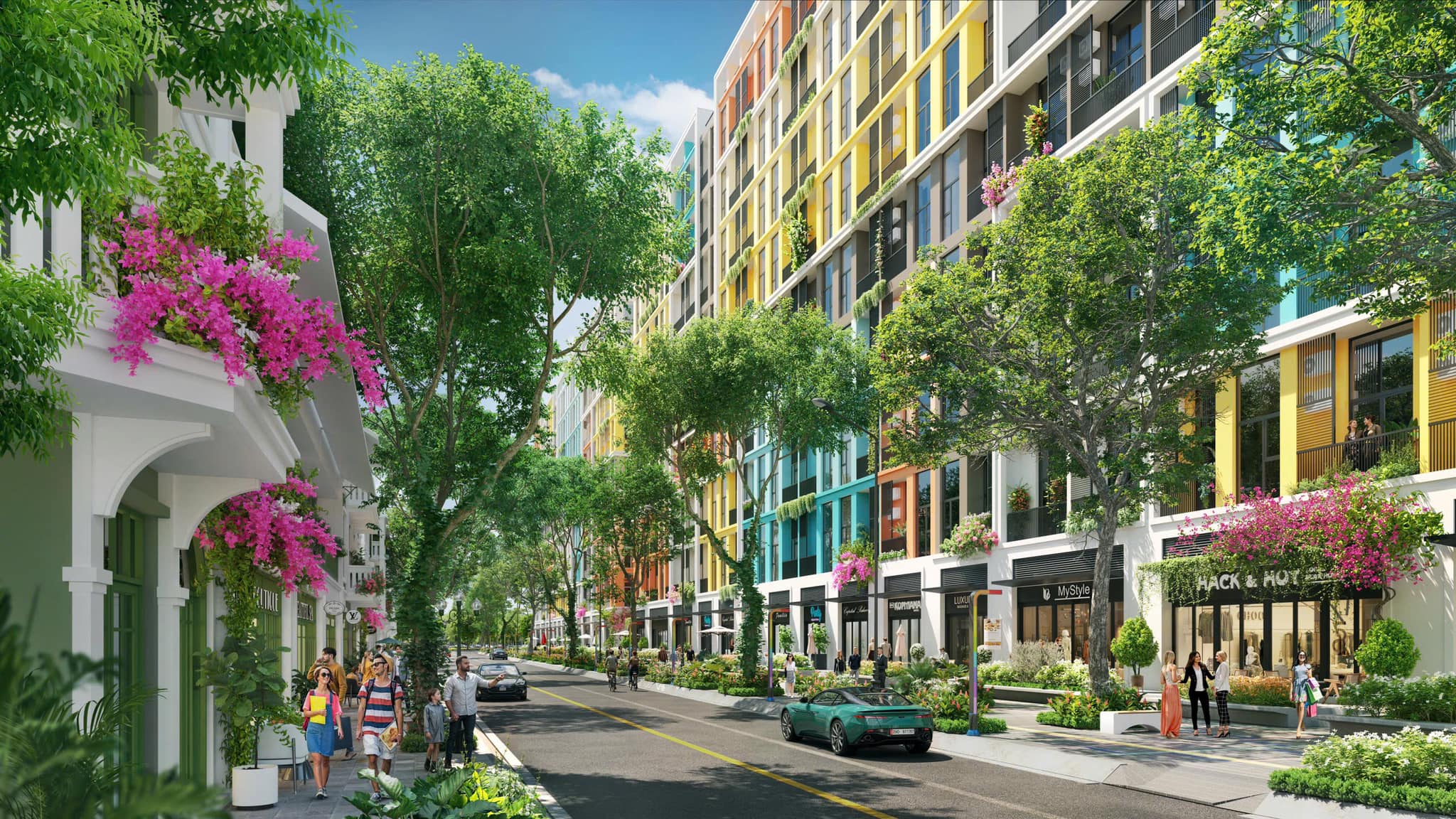 Tiện ích của Shophouse tại Sun Urban City Hà Nam