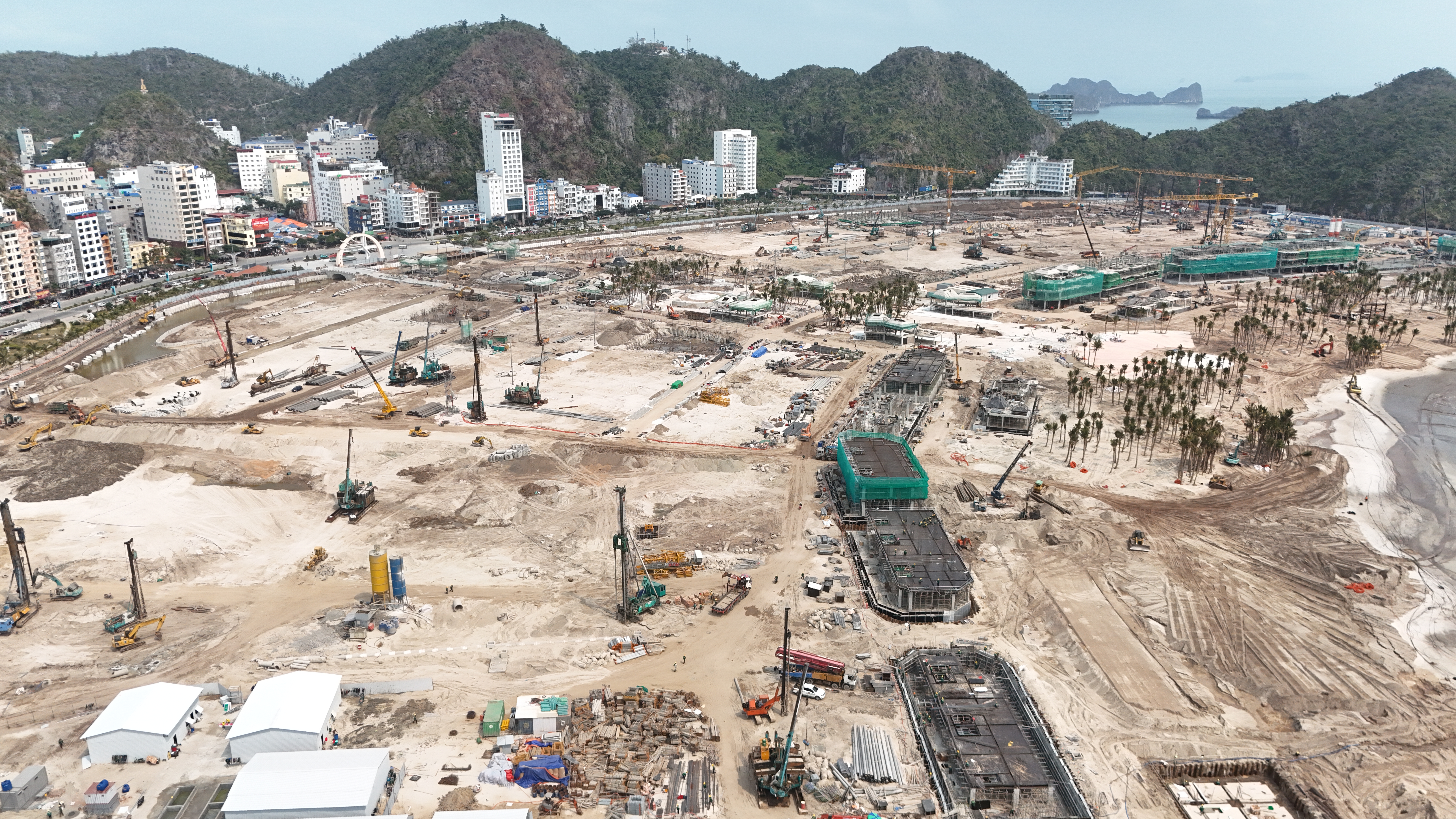 San lấp hạ tầng dự án cơ bản đã hoàn thiện