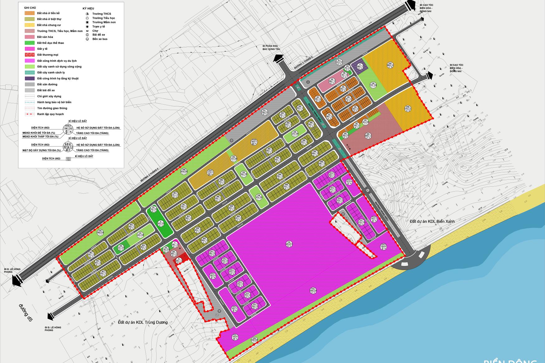 Quy hoạch dự án Sun Vũng Tàu