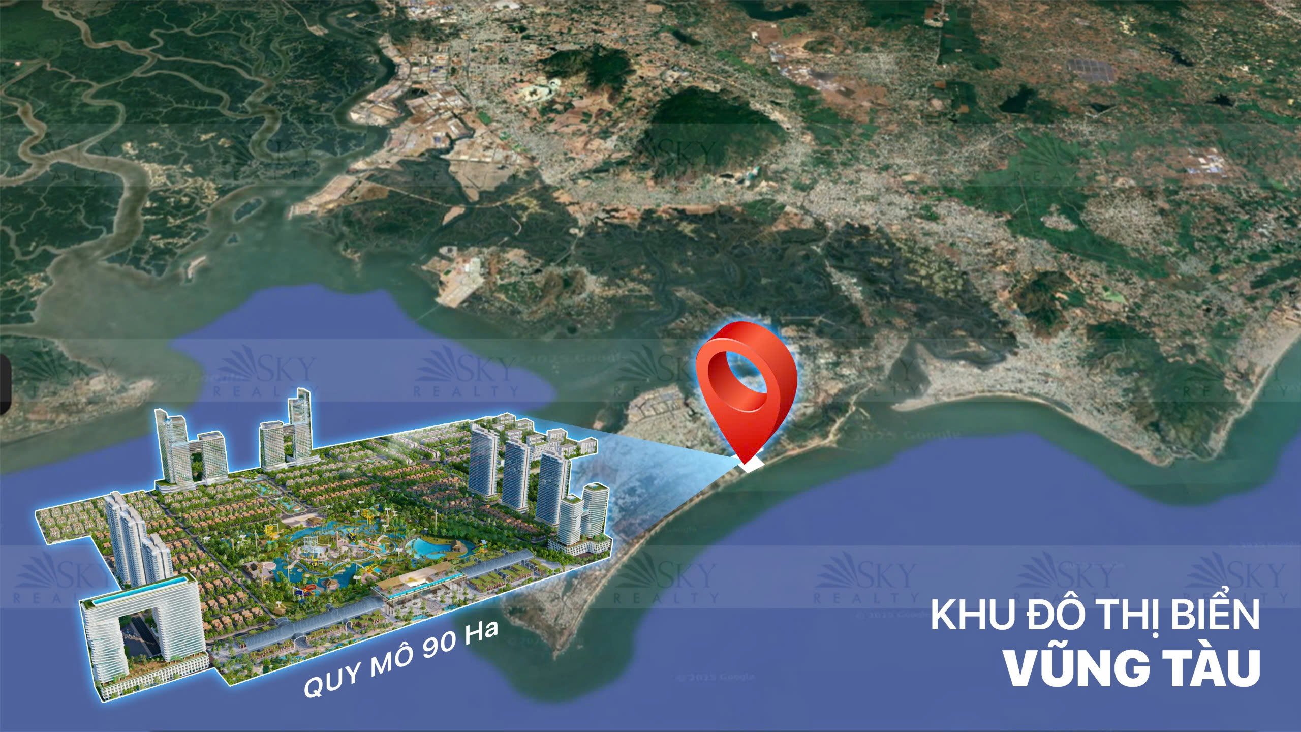 Vị trí dự án hot 2025 - Sun Vũng Tàu