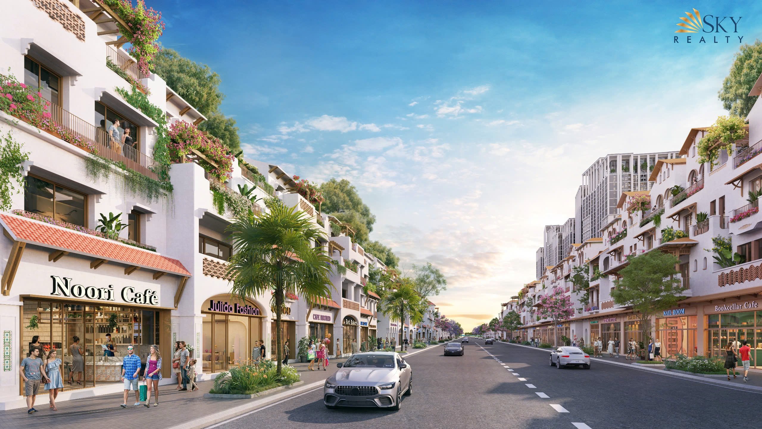 Shophouse Blanca City có vị trí rất đắt giá