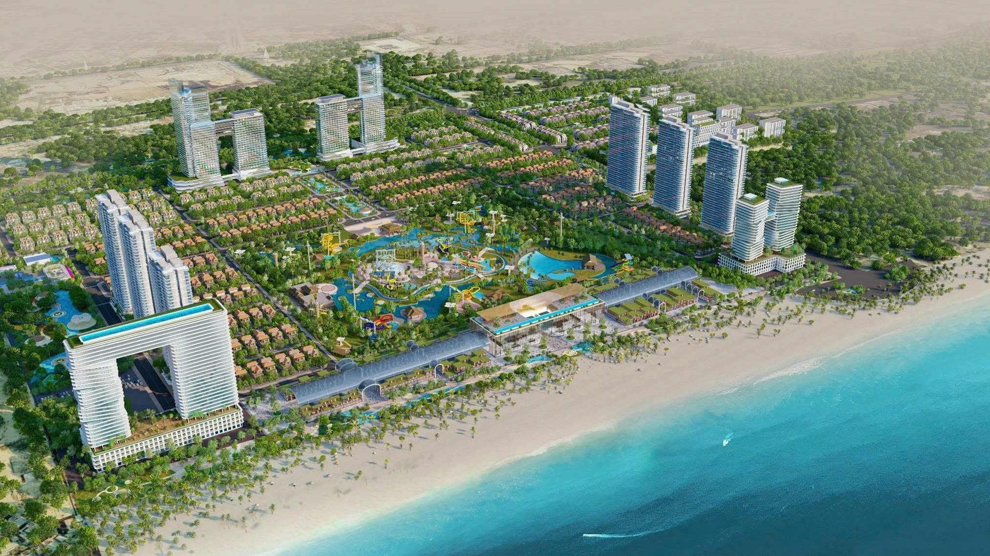 Quảng trường biển sẽ là nơi sôi động và sầm uất nhất của dự án Sun Vũng Tàu