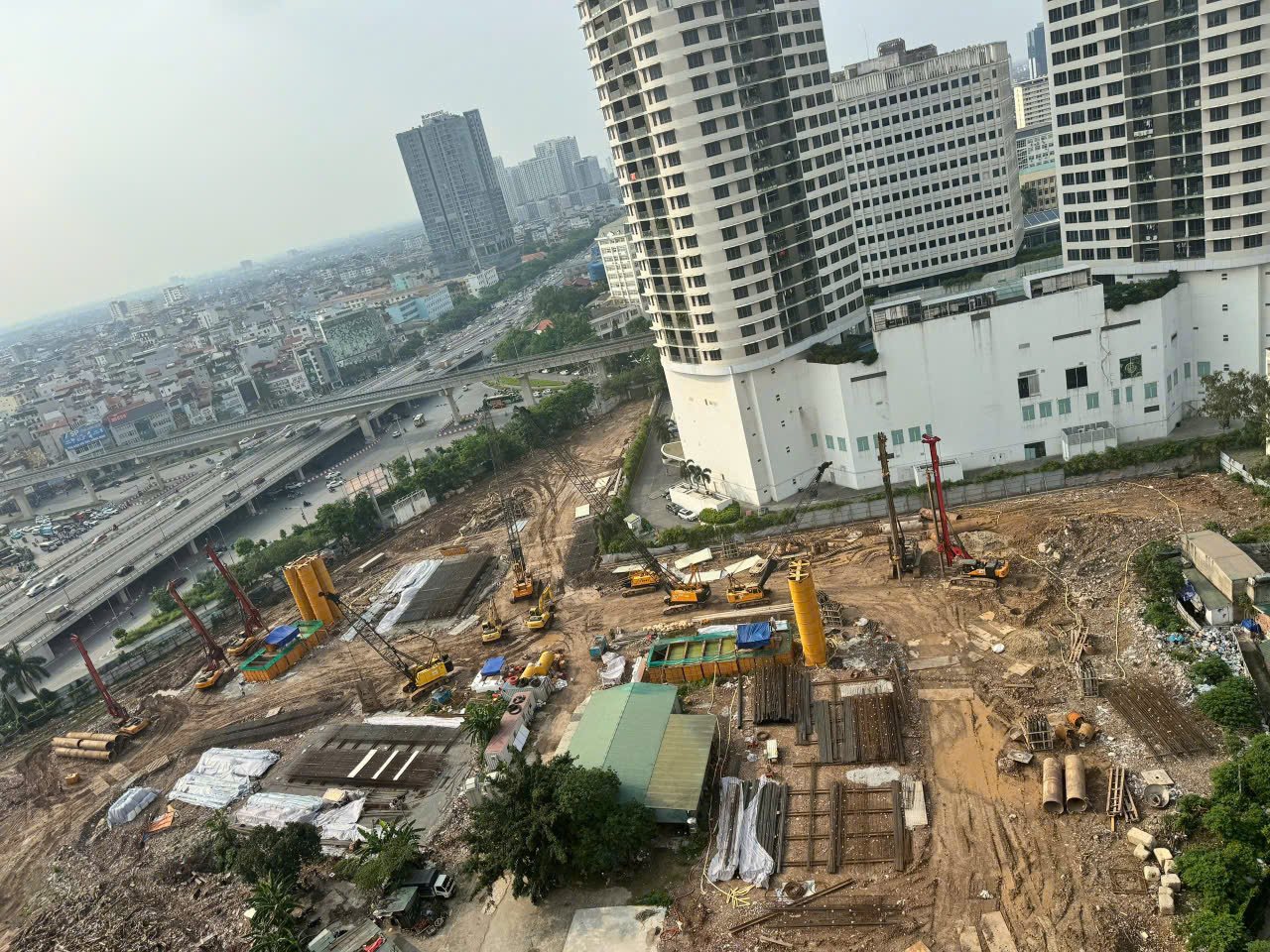 Tiến độ CTX Cầu Giấy