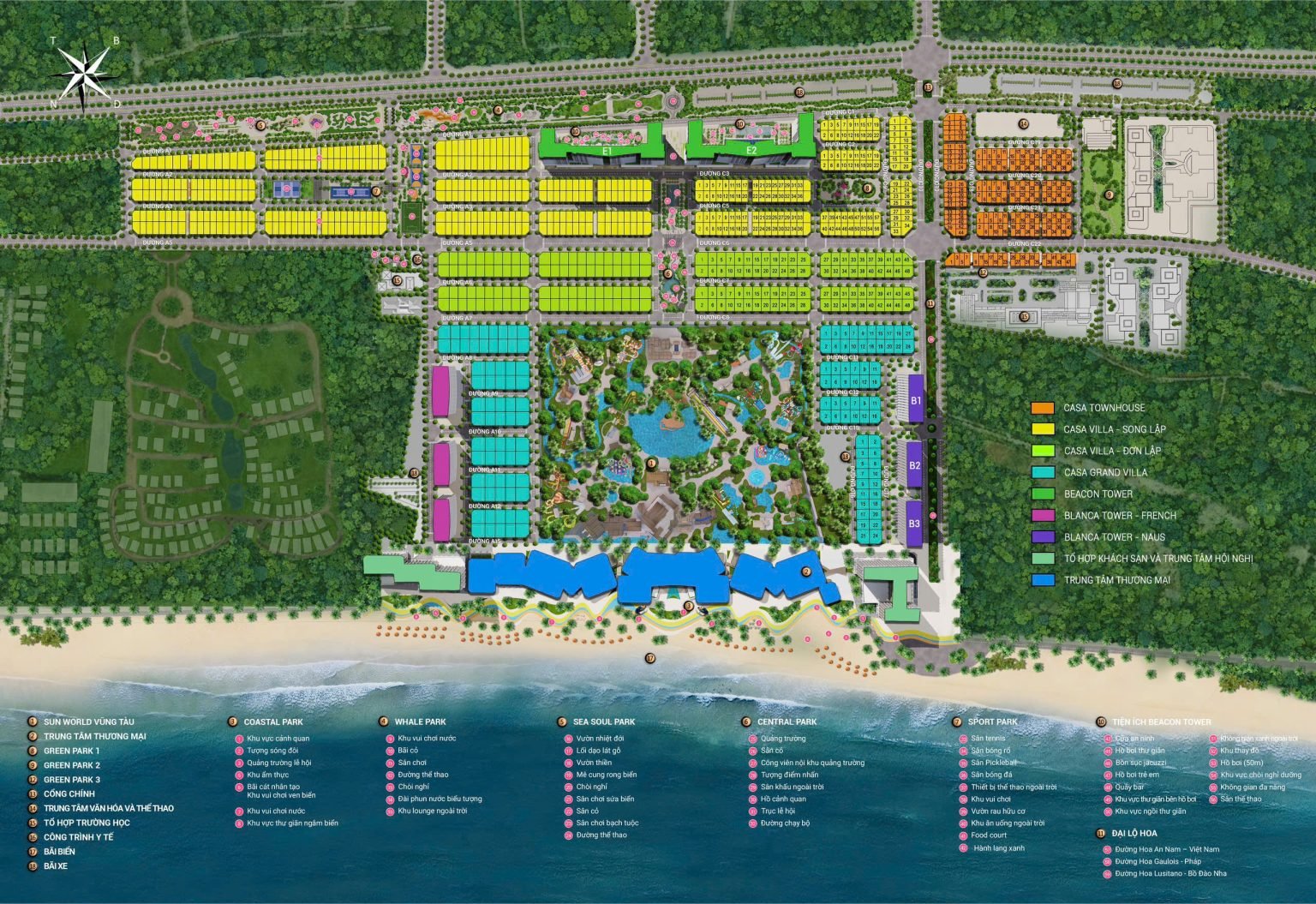 Mặt bằng Blanca City