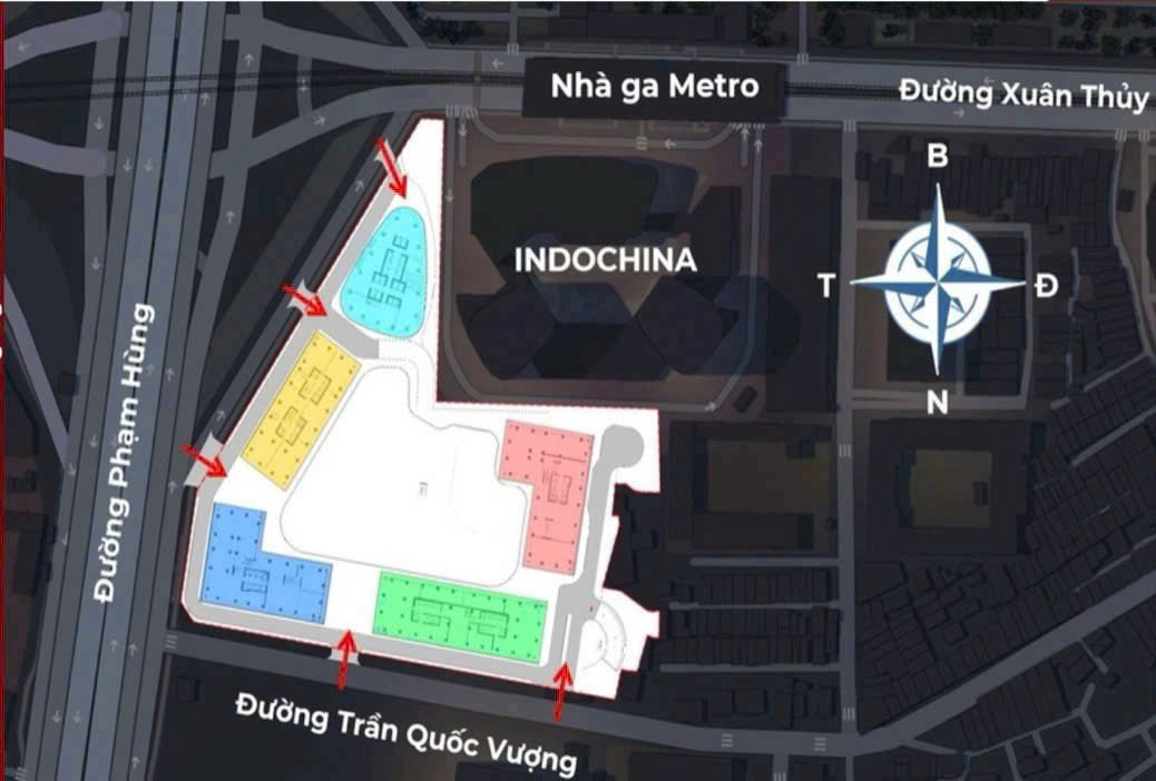 Vị trí CTX Cầu Giấy