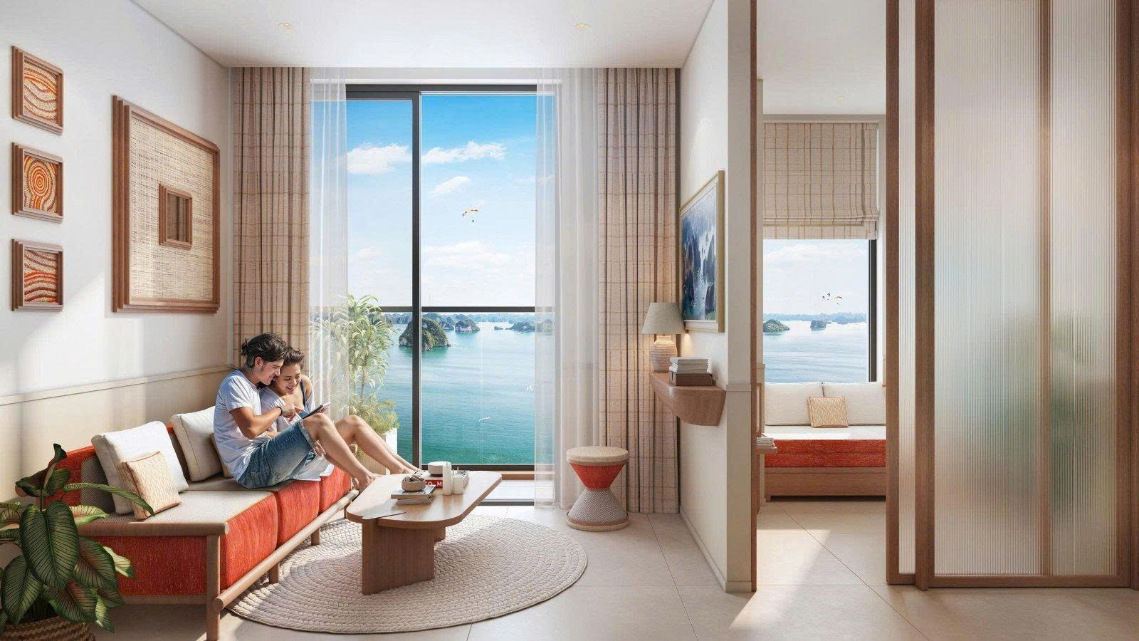 Thiết kế studio Sun Centro Town tối ưu, diện tích linh hoạt