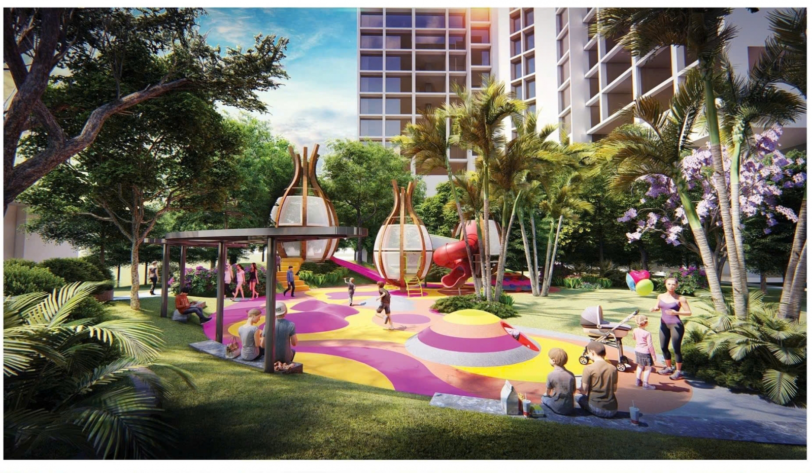 Dự án sở hữu tổ hợp tiện ích đẳng cấp