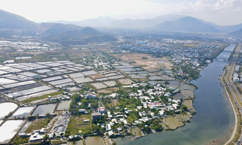 Vị trí thực tế dự án Sun Nha Trang