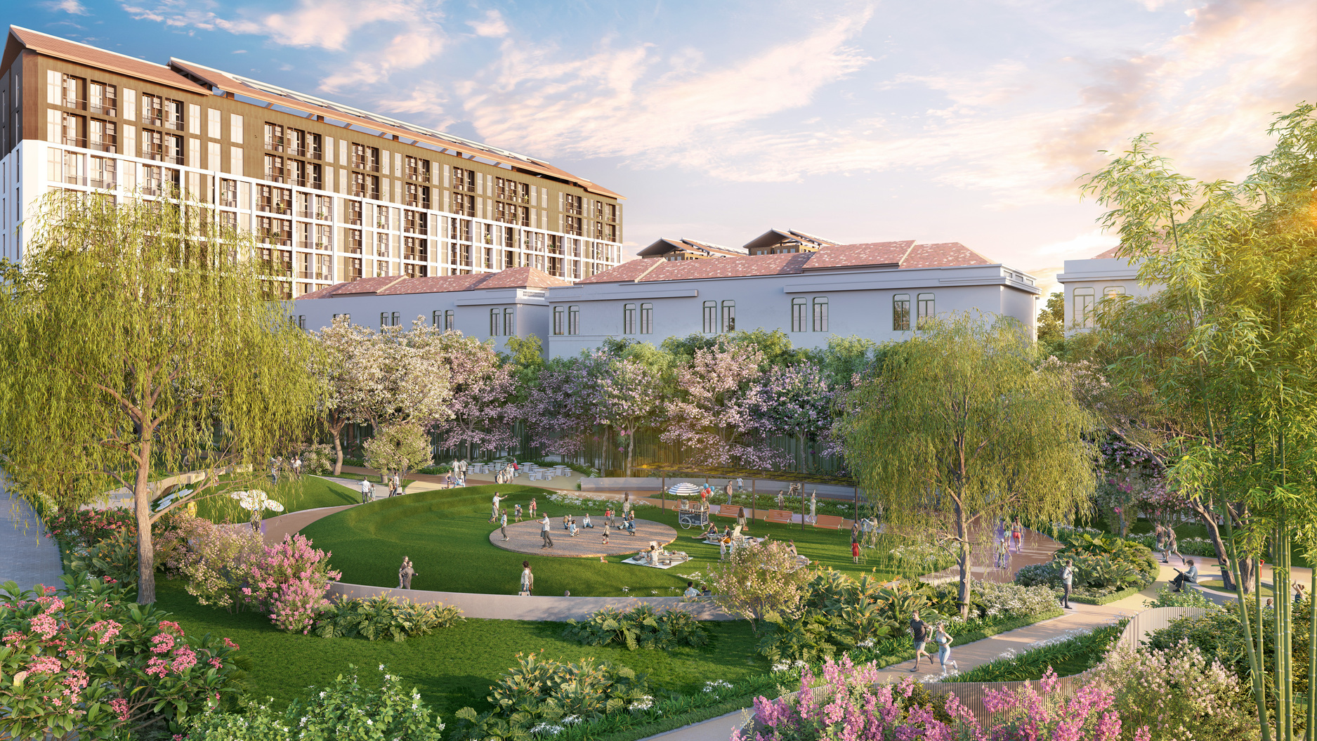 Tại phân khu Flora Avenue có nhiều loại hình để khách hàng lựa chọn