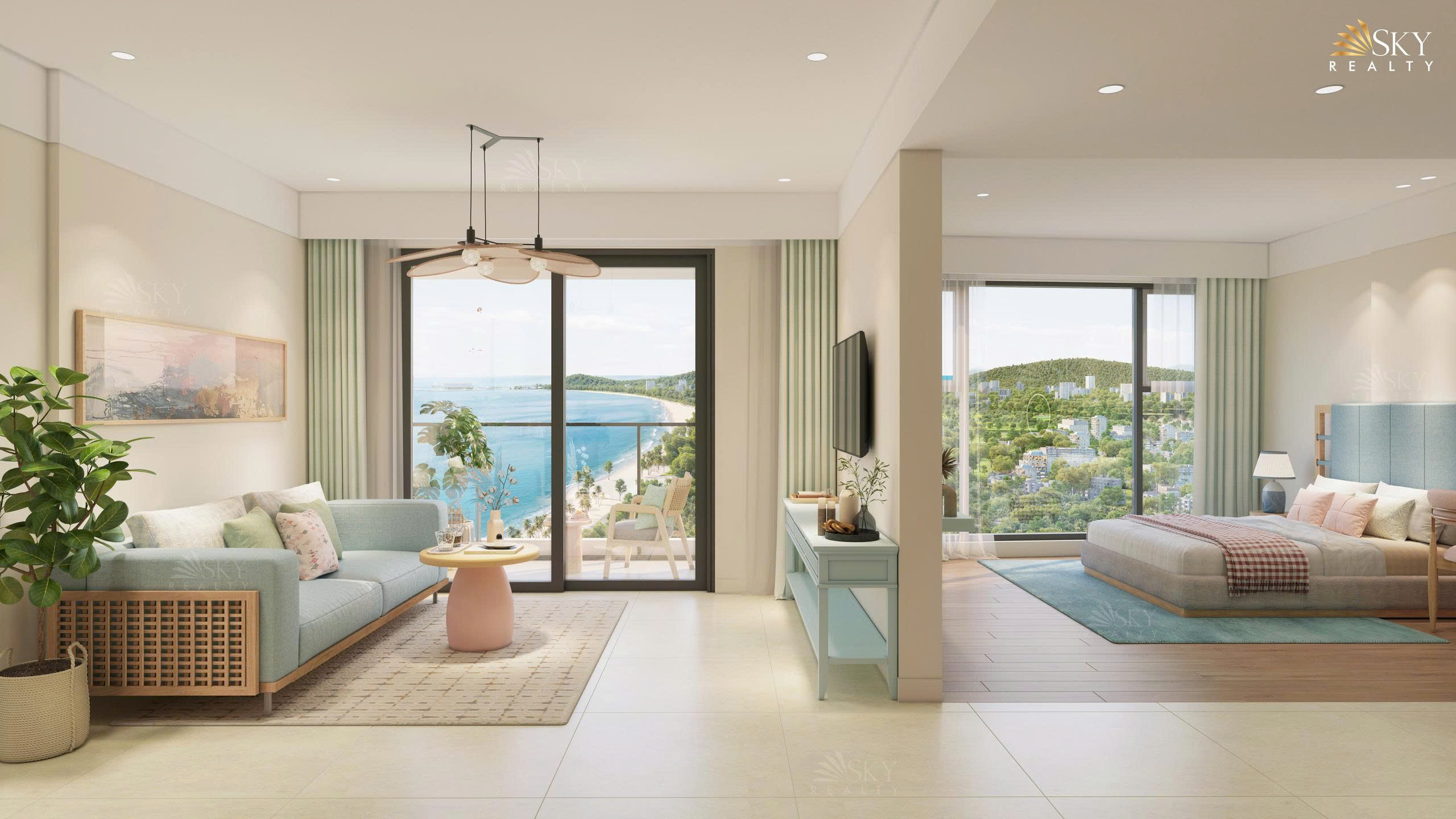 Cư dân Blanca City vừa tận hưởng nhịp sống hiện đại vừa đắm mình trong cảnh quan và không khí biển