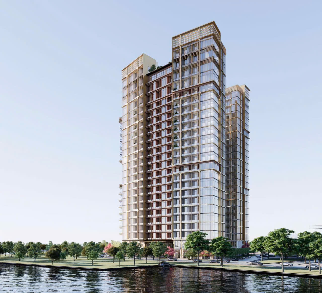 Dự án sở hữu thiết kế kiến trúc ấn tượng