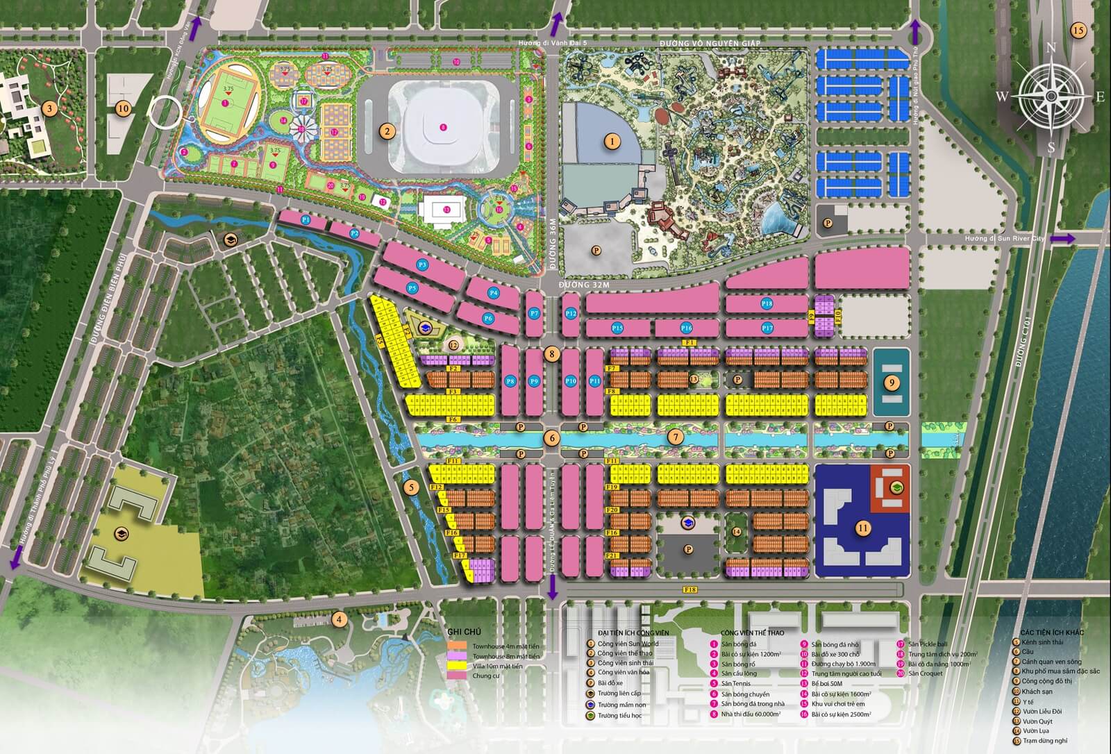 Mặt bằng Flora Avenue