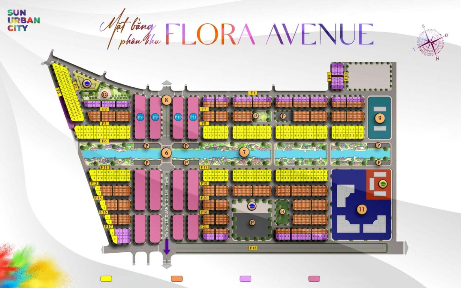Số lượng sản phẩm nhà phố thương mại như Flora Avenue vô cùng giới hạn