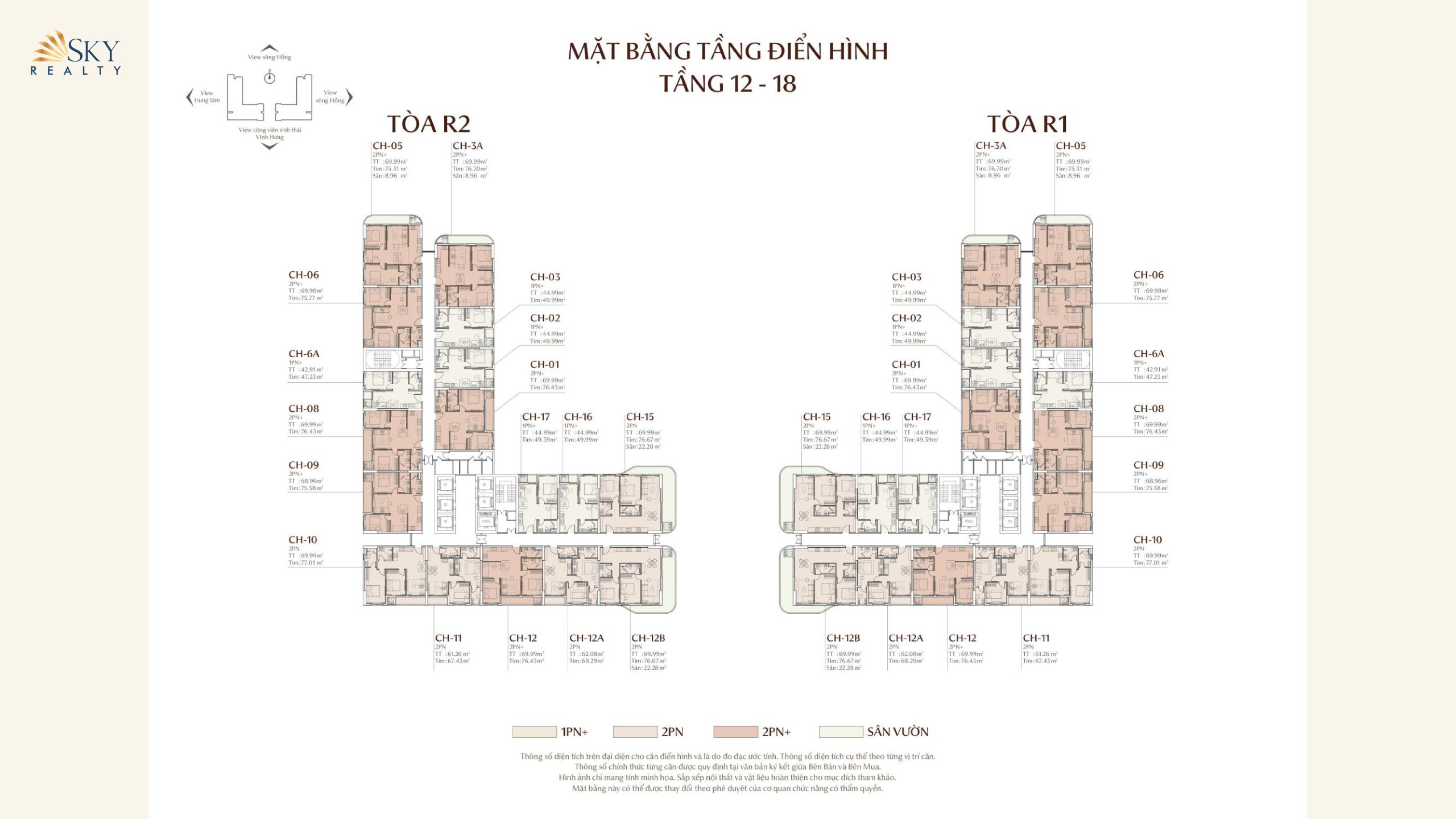 Mặt bằng tầng điển hình tại dự án Rivea Hanoi Mặt bằng tầng điển hình tại dự án Rivea Hanoi
