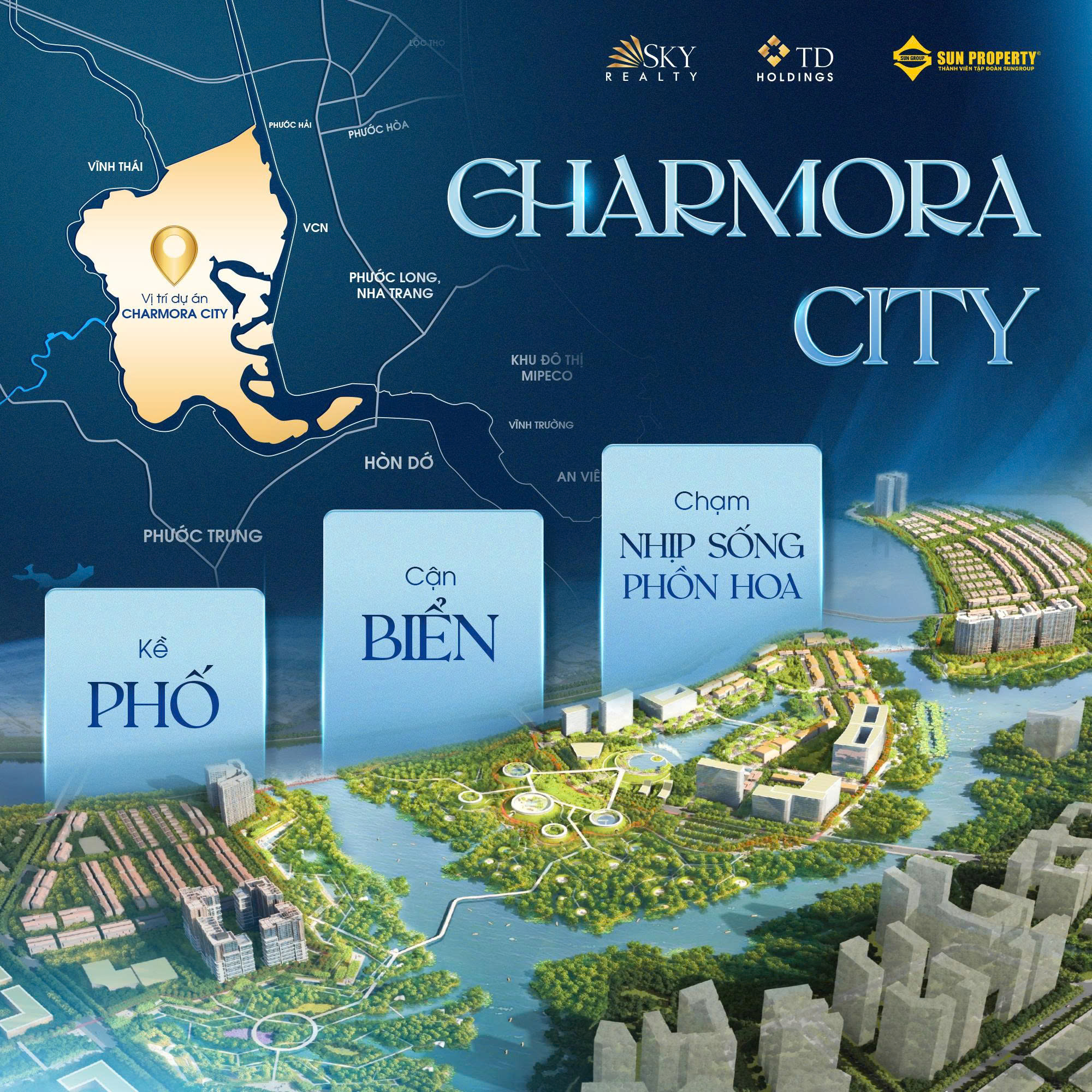 Vị trí dự án - Yếu tố tạo nên tiềm năng tăng giá Chamora City 