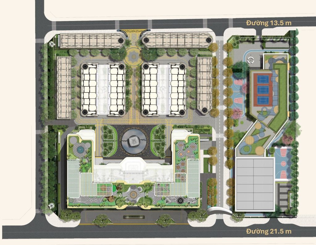 Mặt bằng dự án Rivea Residences