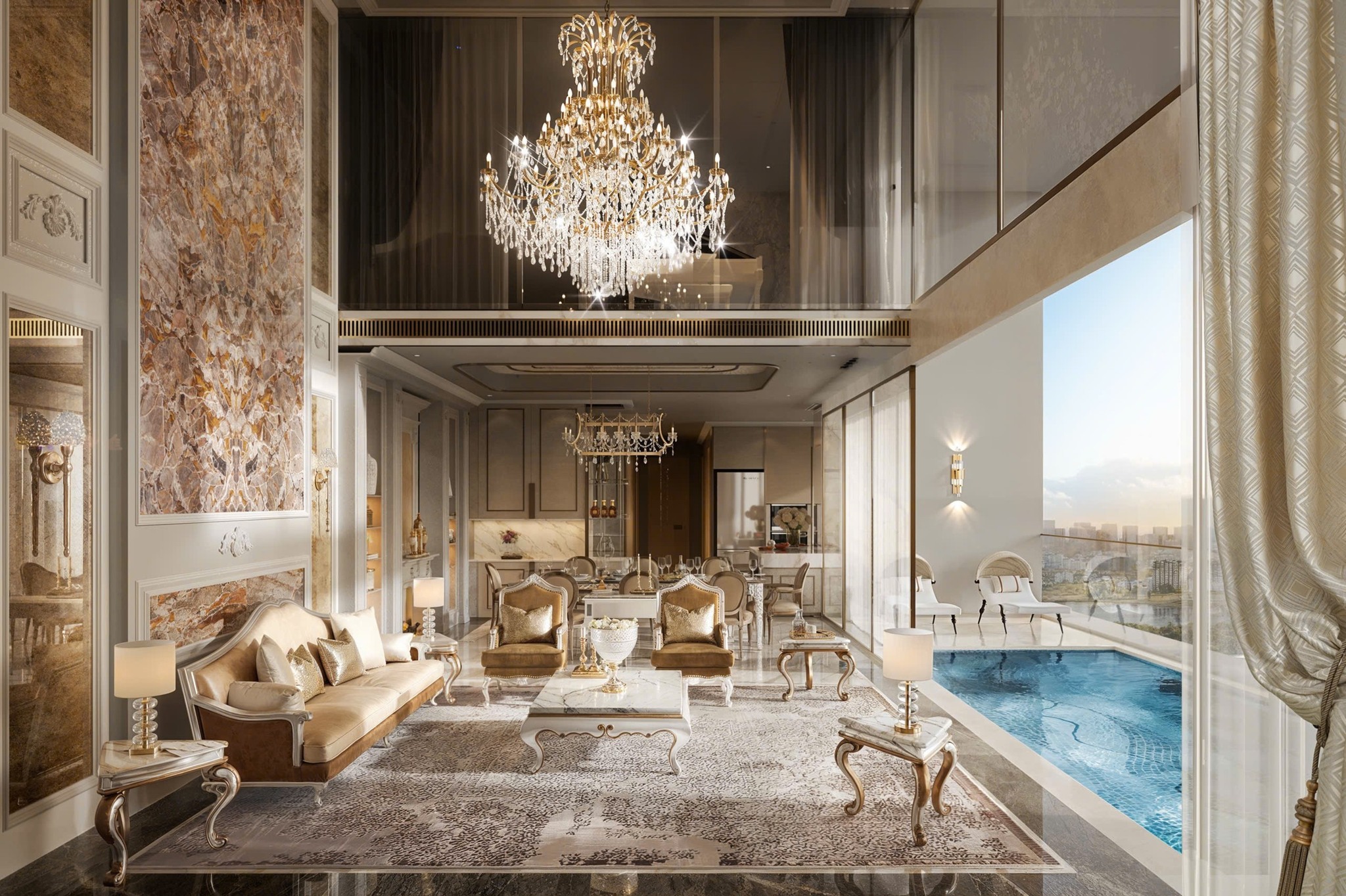 Dấu ấn độc bản với thiết kế thông tầng - Thiết kế quá đẳng cấp